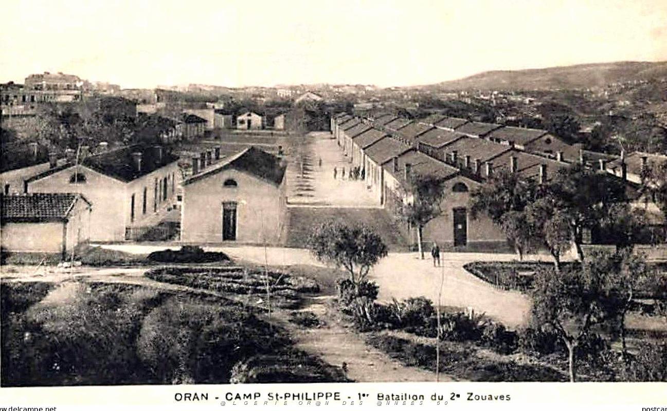 Oran - Camp Saint-Philippe - 2e Zouaves - 1er Bataillon.jpg